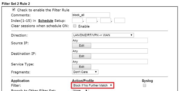 Filter Set2 >> Rule2